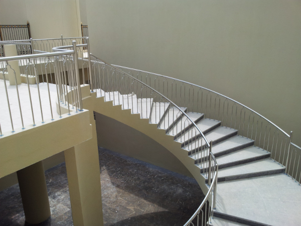 vertical tube balustrades bars